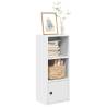  Bookcase White 31x24x77 cm Engineered Wood Colour white Quantity in Package 1 Height 77 cm 