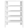 Elegant White Shoe Rack - 61x32x87.5 cm | Hipo Market