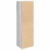 Stylish Grey Sonoma Bookcase - 31x24x102 cm Engineered Wood