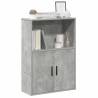  Bookcase Concrete Grey 60x24x85 cm Engineered Wood Colour concrete grey Quantity in Package 1 Height 85 cm 