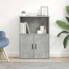 Concrete Grey Bookcase - 60x24x85 cm Engineered Wood | HipoMarket