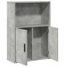 Concrete Grey Bookcase - 60x24x85 cm Engineered Wood | HipoMarket