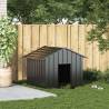 Durable Dog House with Roof | Galvanised Steel, 131x101 cm