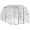  Chicken Run 2.5x4x2.25 m Galvanised Steel Size 2.5 x 4 x 2.25 m Model without roof 