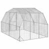 Chicken Run 2.5x4 Galvanised Steel | Durable Chicken Coop