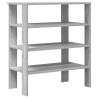 Shoe Rack Grey Sonoma - Stylish & Practical | HipoMarket