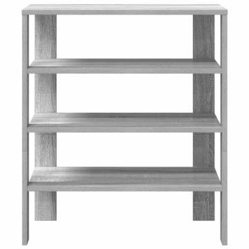 Shoe Rack Grey Sonoma - Stylish & Practical | HipoMarket