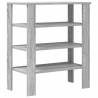 Shoe Rack Grey Sonoma - Stylish & Practical | HipoMarket