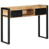 Console Table 100x35 cm - Solid Rough Mango Wood | Hipo Market