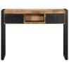 Console Table 100x35 cm - Solid Rough Mango Wood | Hipo Market