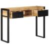 Console Table 100x35 cm - Solid Rough Mango Wood | Hipo Market