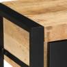 Console Table 100x35 cm - Solid Rough Mango Wood | Hipo Market