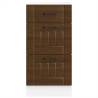 Lucca Brown Oak Kitchen Base Cabinet - Durable & Spacious