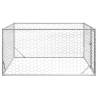 Outdoor Dog Kennel with Door - Durable Galvanised Steel | HipoMarket