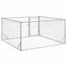 Outdoor Dog Kennel with Door - Durable Galvanised Steel | HipoMarket