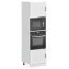  Oven Cabinets 2 pcs Kalmar White Engineered Wood Colour white Quantity in Package 1 Model 2x oven cabinet 60 cm Number of 