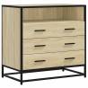 Stylish Drawer Cabinet Sonoma Oak - Durable & Elegant Design