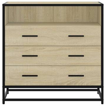 Stylish Drawer Cabinet Sonoma Oak - Durable & Elegant Design