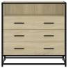 Stylish Drawer Cabinet Sonoma Oak - Durable & Elegant Design