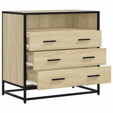 Stylish Drawer Cabinet Sonoma Oak - Durable & Elegant Design