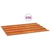 Roof Panels 36 pcs Rusty Corten Steel 60x44 cm - Durable & Versatile