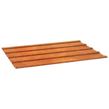 Roof Panels 36 pcs Rusty Corten Steel 60x44 cm - Durable & Versatile