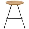 Stylish Solid Teak Wood Stools - Set of 2 | Hipo Market