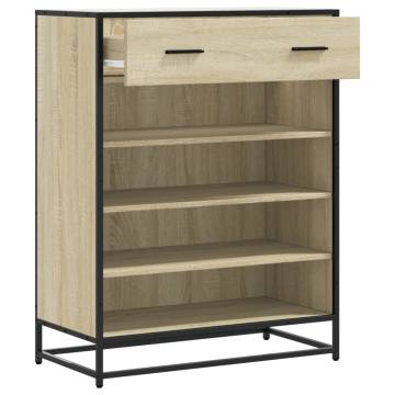 Shoe Cabinet Sonoma Oak - Stylish Storage Solution | HipoMarket