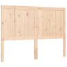 Double Solid Pine Bed Frame Without Mattress - Hipomarket