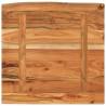 Solid Wood Acacia Bathroom Countertop - 60x60x3.8 cm