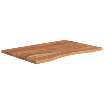 Solid Acacia Wood Desk Top 90x60 cm | Durable & Stylish