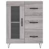 Highboard Grey Sonoma 69.5x34x180 cm - Elegant Storage Solution