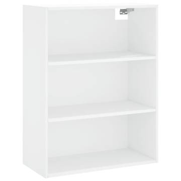 Stylish Highboard White 69.5x34x180 cm | HipoMarket