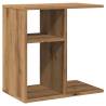 Stylish Artisan Oak Side Table - 50x30x50 cm