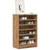  Shoe Cabinet Artisan Oak 60x35x92 cm Engineered Wood Colour artisan oak Quantity in Package 1 Number of Number of shelves 