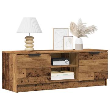 TV Cabinet Old Wood - Stylish Storage Solution | HipoMarket