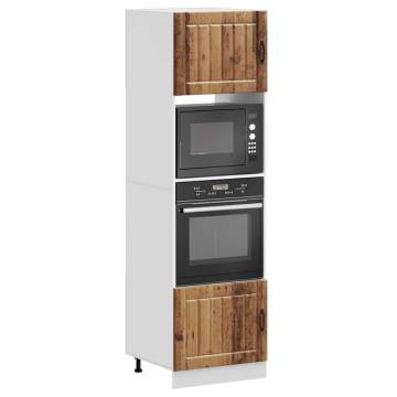 Oven Cabinets 2 pcs Kalmar Old Wood - Stylish & Durable