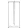 Bar Table Legs T-Shaped 2 pcs White - Durable Steel Design