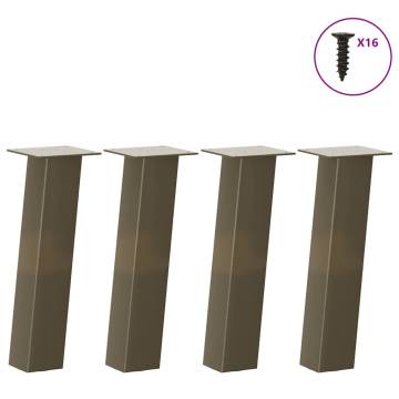 Coffee Table Legs 4 pcs Natural Steel 30 cm | Stylish & Durable