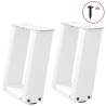  Coffee Table Legs U-Shaped 2 pcs White 30x(30-31) cm Steel Colour white Size 30 x (30-31) cm Quantity in Package 1 Number of 