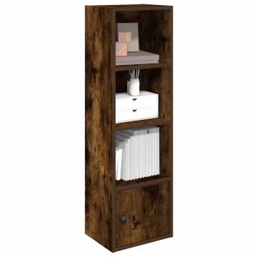 Stylish Bookcase Smoked Oak - Perfect for Organizing Books