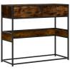 Console Table Smoked Oak 90x35x80 cm - Stylish & Durable