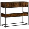 Console Table Smoked Oak 90x35x80 cm - Stylish & Durable