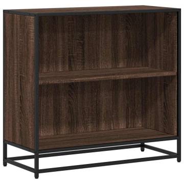 Book Cabinet Smoked Oak - Stylish & Durable 60x35x76 cm