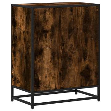 Book Cabinet Smoked Oak - Stylish & Durable 60x35x76 cm