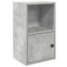 Concrete Grey Bookcase - Stylish Storage Solution | HipoMarket