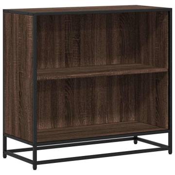 Book Cabinet Brown Oak - 80.5x35x76 cm | Hipomarket UK