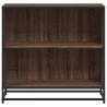 Book Cabinet Brown Oak - 80.5x35x76 cm | Hipomarket UK