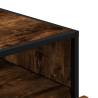 Stylish Drawer Cabinet in Smoked Oak - 70x41x70 cm