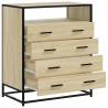 Stylish Drawer Cabinet Sonoma Oak - Durable & Elegant Design